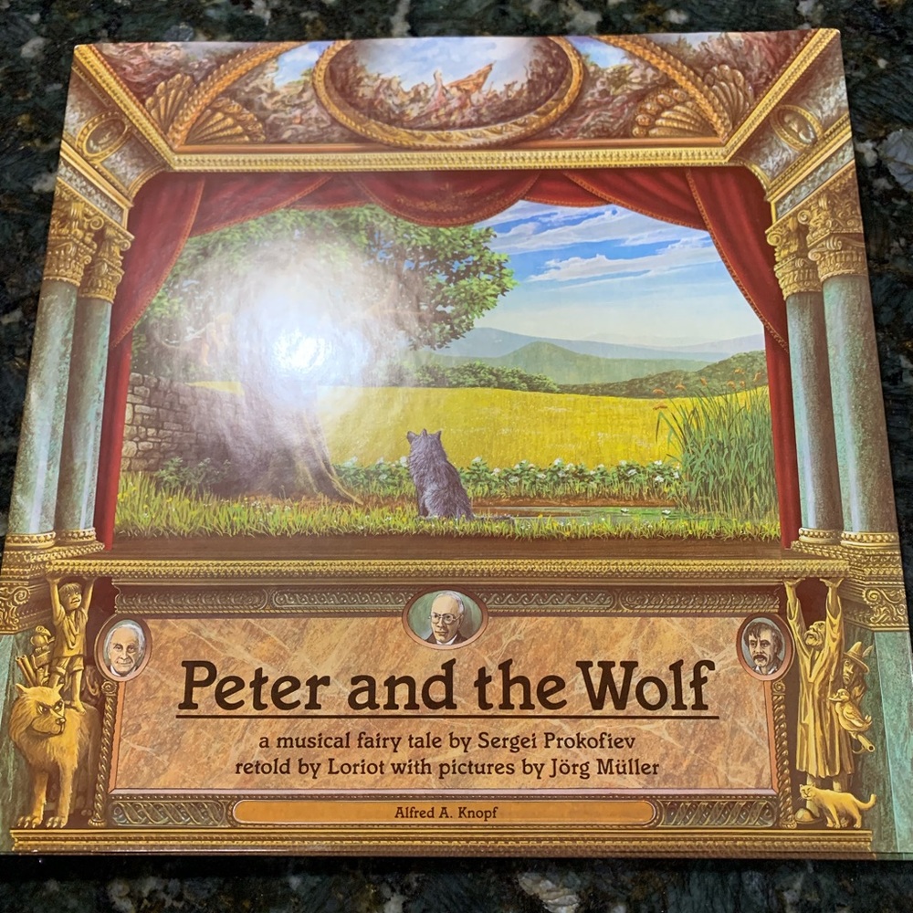 Original Peter and the Wolf hardcover book